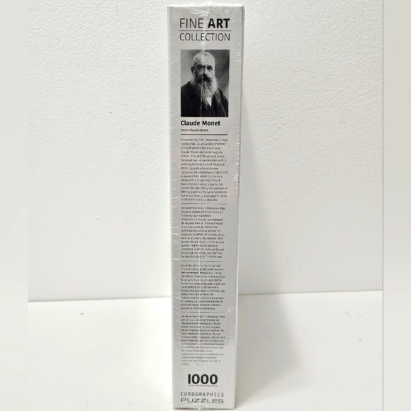 Eurographics Claude Monet Water Lillies 1000-Piece Jigsaw Puzzle - Picture 7 of 9